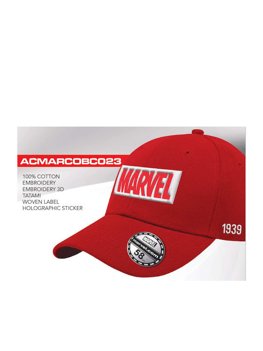 Marvel-Logo-Baseballkappe