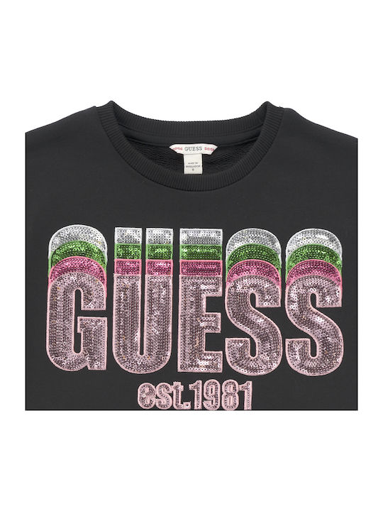 Children's Dress Short Sleeve Black