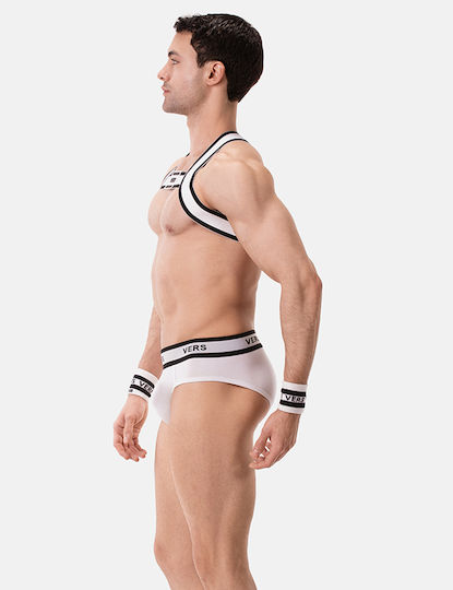 Barcode Berlin Herren Sexy Slip Weiß