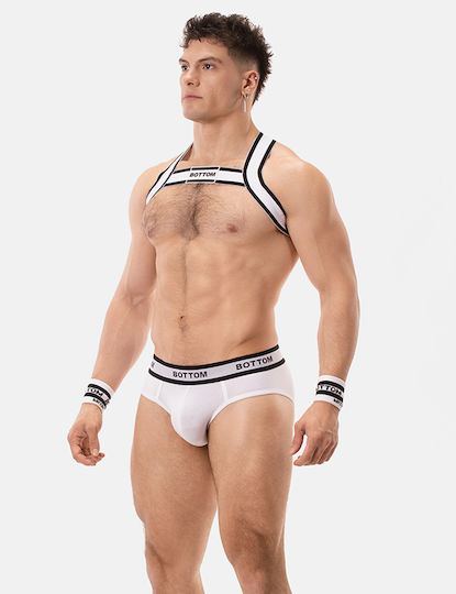 Barcode Berlin Herren Sexy Slip Weiß