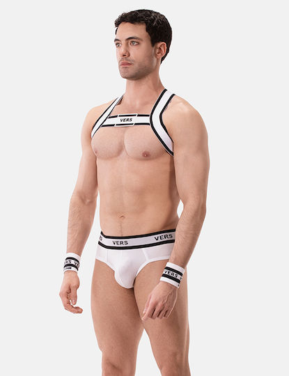 Barcode Berlin Herren Sexy Slip Weiß