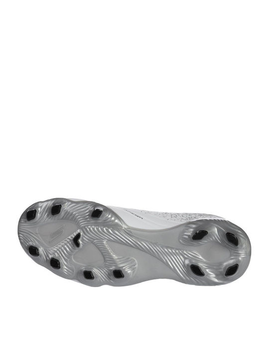 Παιδικά Ποδοσφαιρικά Παπούτσια Razor 1.5 με Τάπες White / Silver