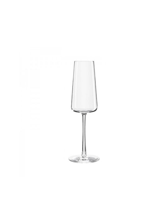 Stolzle Lausitz Set de pahare de sampanie / Vin alb din Cristal Cu picior 240ml 6buc