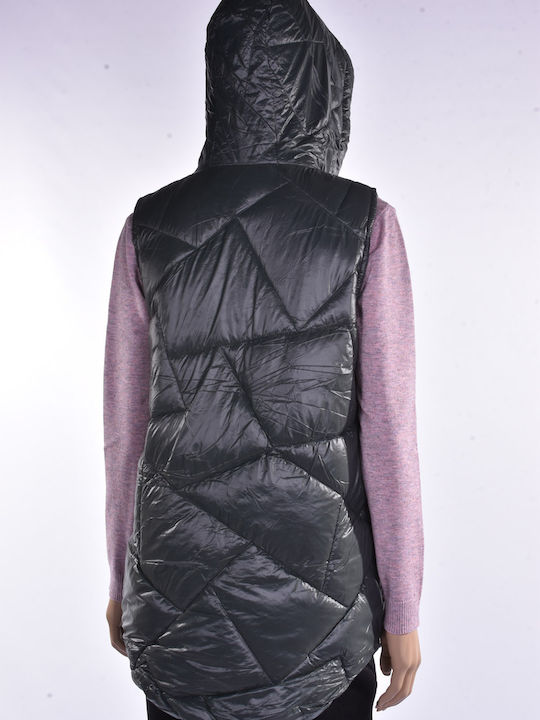 Women's Long Lifestyle Jacket for Winter Cypress Green