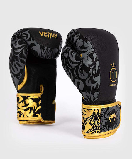 Venum Boxhandschuhe für Kampf Schwarz