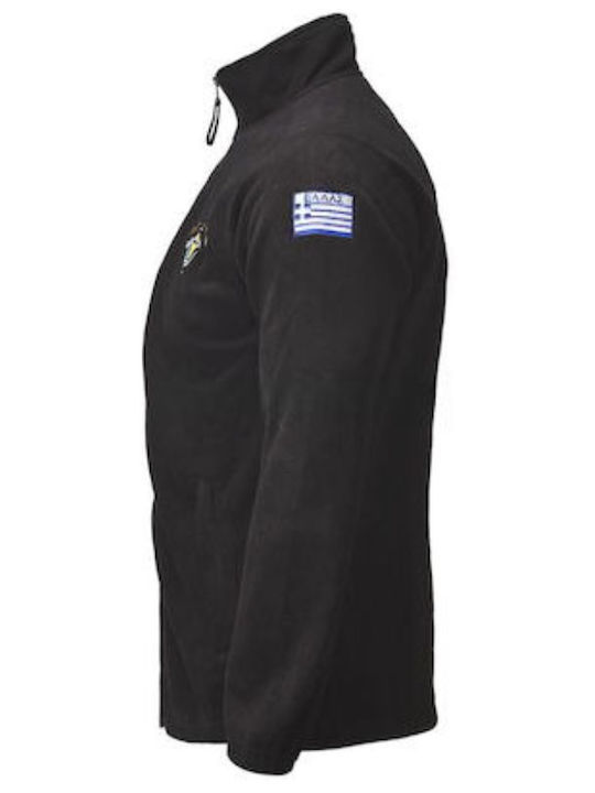 Woodland Hunting Jacket Fleece Black