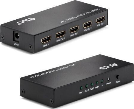 Club-3D Video-Splitter CSV-1385 4:1 HDMI 4K 120Hz Schwarz