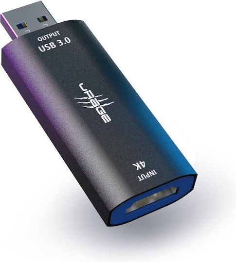 Hama Urage Stream Link 4k Usb Video Card Hdmi Input Black