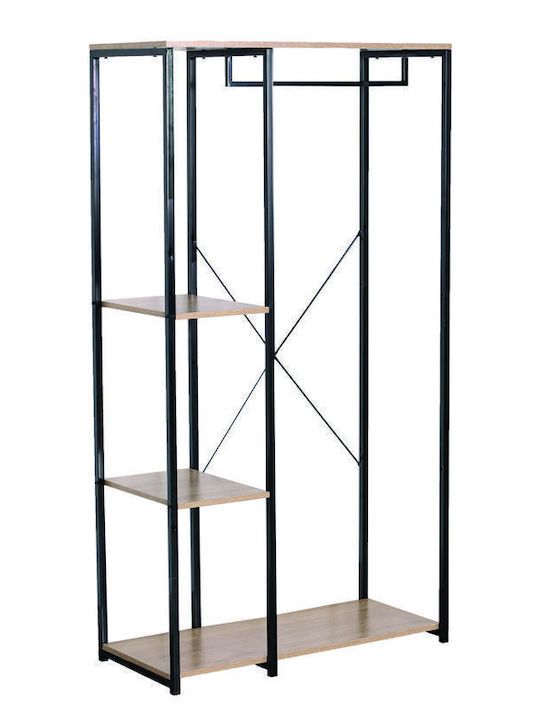 Liberta Free 90 Гардеробна стойка Бял 90x40x90см