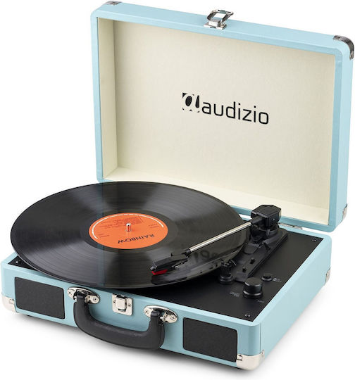 Audizio RP116BL 102.070 Грамофон В Куфарче С Предусилване И Вградени Говорители Син
