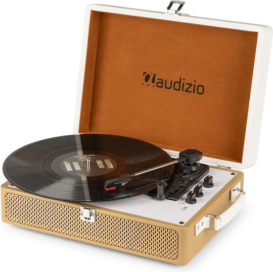 Audizio 102.058 Кутия За Риболовни Принадлежности Грамофон с Вградено Предусилване И Вградени Говорители Кафяв
