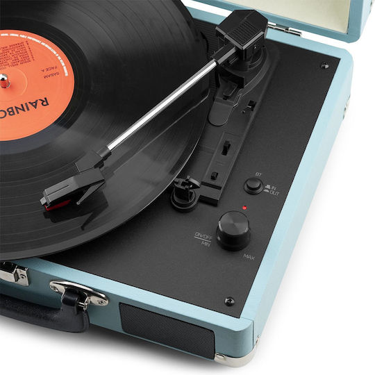 Audizio RP116BL 102.070 Грамофон В Куфарче С Предусилване И Вградени Говорители Син