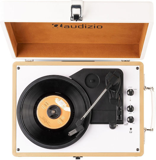 Audizio 102.058 Кутия За Риболовни Принадлежности Грамофон с Вградено Предусилване И Вградени Говорители Кафяв