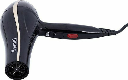 Kemei Hair Dryer 1800W Black KM-8213