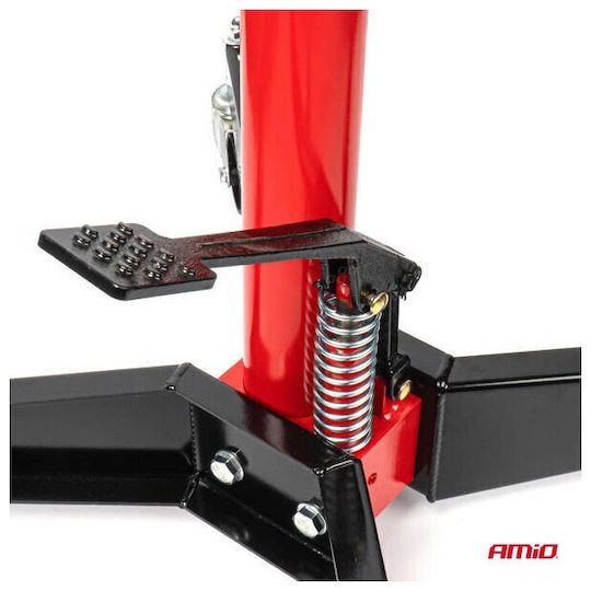 AMiO Hydraulic Transmission Jack with Lifting Capacity up to 191cm and Weight Capacity up to 500 Kilograms