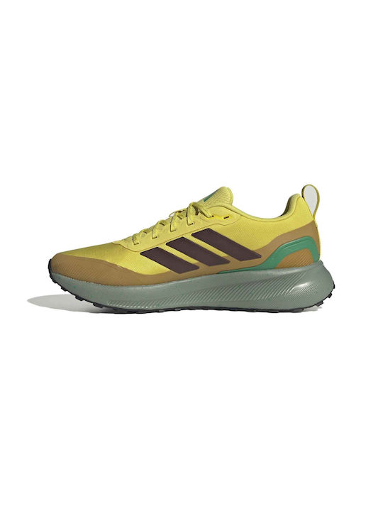 Runfalcon 5 Ανδρικά Αθλητικά Παπούτσια Trail Running Κίτρινα