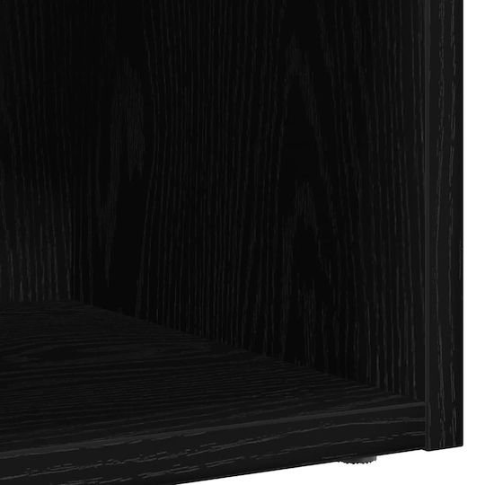vidaXL Hi-Fi Furniture Black 34x71x36cm