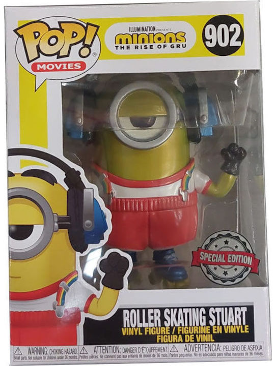 Funko Pop! Tees Filme: Minions - Skater Stuart (Metalic) (M) (Metalic) (L) Exclusiv