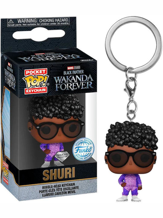 Funko Pocket Pop! Keychain Marvel: Shuri Bobble-Head