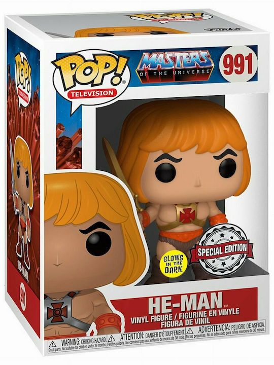 Funko Pop! Television: He-Man Glows in the Dark Special Edition Funko Pop! Television: He-Man Glows in the Dark Special Edition