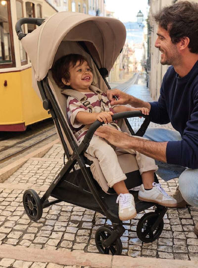 Inglesina Quid³ Καρότσι Μωρού Kατάλληλο για Nεογέννητο Lunar Beige 6.4kg