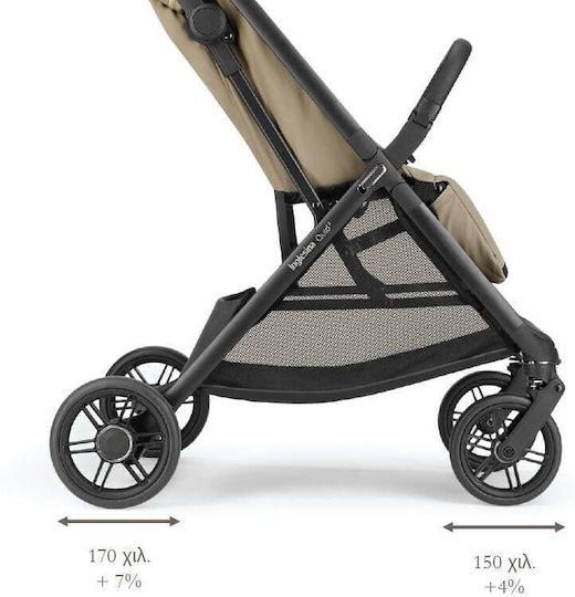 Inglesina Quid³ Baby Stroller Suitable for Newborn Galaxy Grey 6.4kg