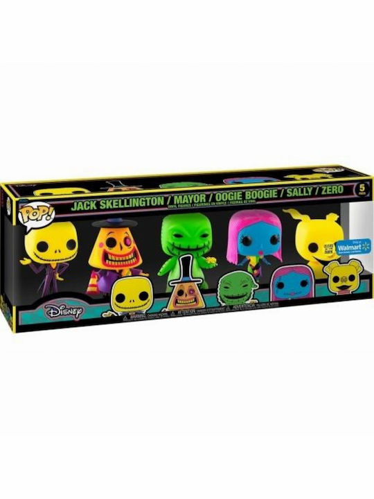 Funko Pop! Disney: Nightmare Before Christmas - Jack Skellington / Mayor / Oogie Boogie / Sally / Zero 5-Pack Special Edition