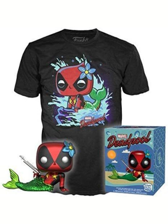 Funko Pop! Tees Marvel: Deadpool - Mermaid Deadpool (Small) (S) 321 Special Edition
