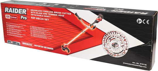 Raider RDP-BBC20 Freischneider Schulter/Hand Batterie