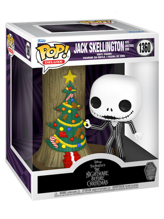 Funko Pop! Deluxe: Nightmare Before Christmas - Jack Skellington with Christmas Door 1360