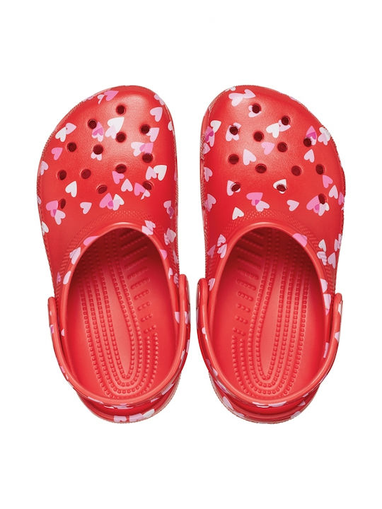 Crocs Children's Beach Clogs Red