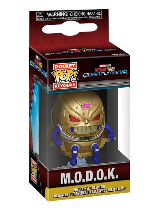 Funko Tasche Pop! Schlüsselanhänger Marvel: Quantumania M.O.D.O.K. Wackelkopf
