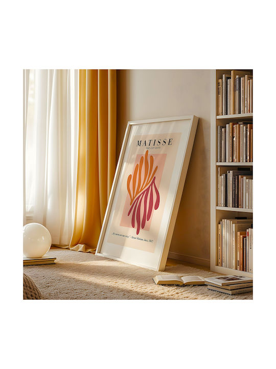 Poster Matisse Cut-outs Art050 21cm X 30cm Λευκό Κάδρο Pvc 18x24