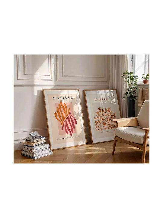 Poster Matisse Cut-outs Art050 21cm X 30cm Λευκό Κάδρο Pvc 18x24
