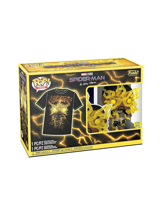 Funko Pop! Tees Movies: Electro (L) (L) Bobble-Head & Glows in the Dark