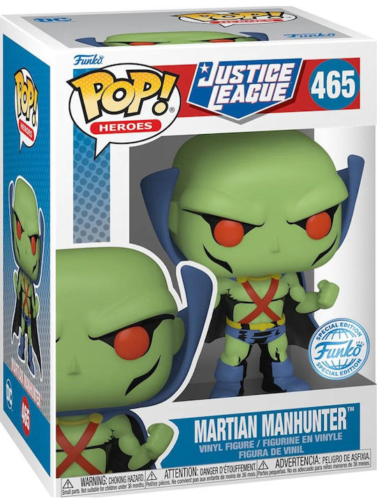 Funko Pop! Heroes: Martian Manhunter Special Edition Funko Pop! Heroes: Martian Manhunter Special Edition