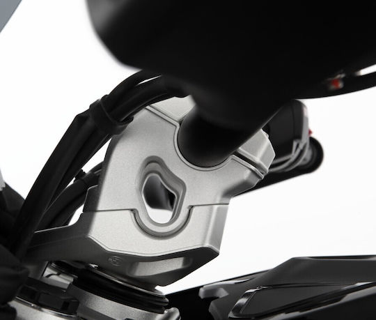 Lenkererhöhungen Up Back Wunderlich Ergo BMW R 1300 GS Silber