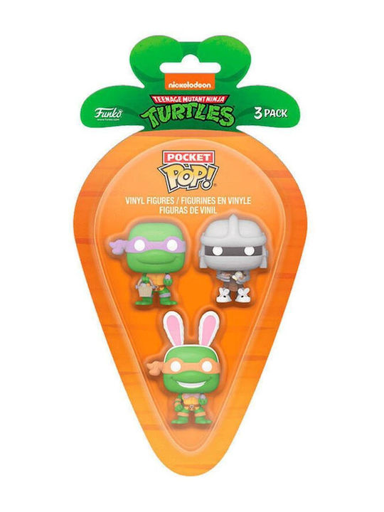 Funko Tasche Pop! Animation: Donatello Shredder Michelangelo 3Stück