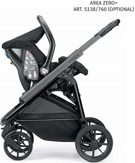 Cam Modus Duo Бебешка количка 2 в 1 Light Anthracite