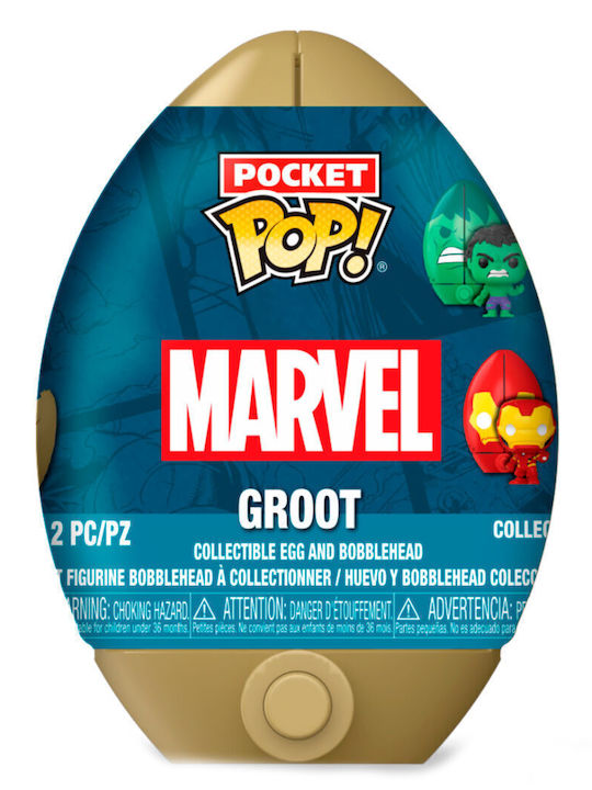 Egg Figure Pocket Pop Marvel Assorted 12 Τεμ Egg Figure Pocket Pop Marvel Assorted 12 Τεμ