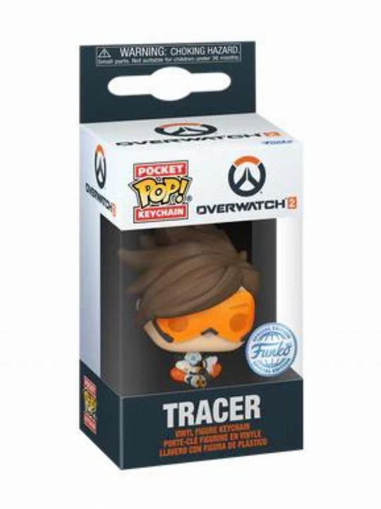 Funko Pocket Pop! Keychain Games: Tracer Exclusive