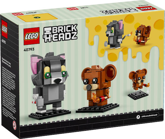 LEGO Brick Headz Tom & Jerry Pentru 10+ Ani 212 Bucăți