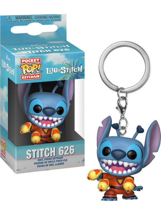 Funko Pocket Pop! Keychain Disney: Stitch with Blaster Exclusive Funko Pocket Pop! Keychain Disney: Stitch with Blaster Exclusive