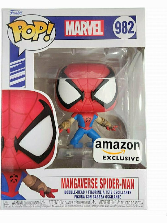 Funko Pop! Marvel: Marvel - Mangaverse Spider-Man 982 Wackelkopf Sonderausgabe