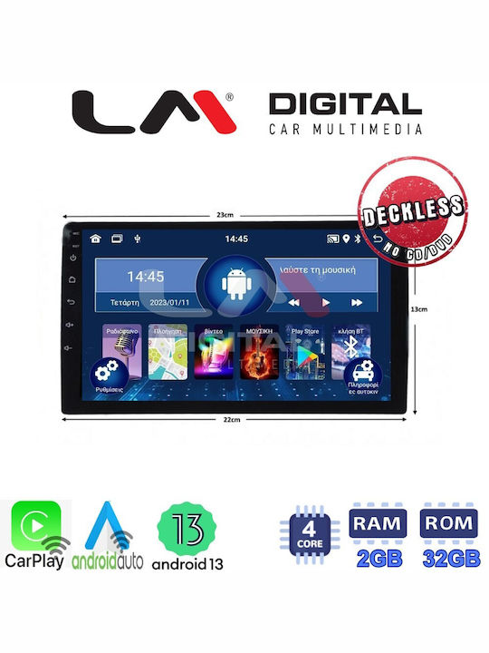 LM Digital Car Audio System for Opel Vivaro 2014> (Bluetooth/USB/WiFi/GPS/CD) with Touch Screen 9"