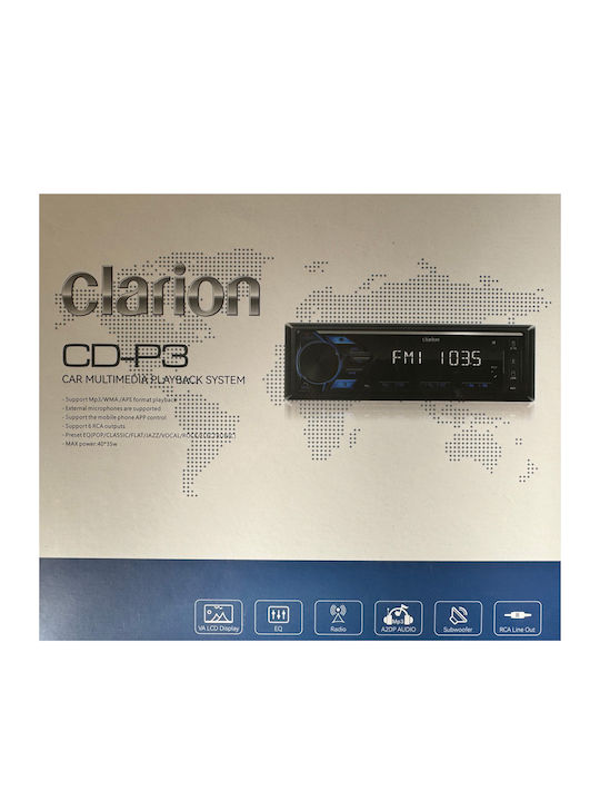 Clarion Ηχοσύστημα Αυτοκινήτου 1DIN (Bluetooth/USB)
