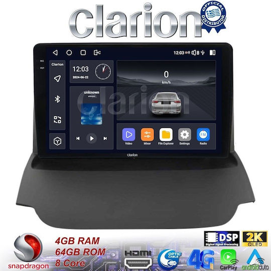 Clarion Автомобилна Аудио Система (Блутут/USB/WiFi/GPS/Apple-Carplay/Android-Auto)