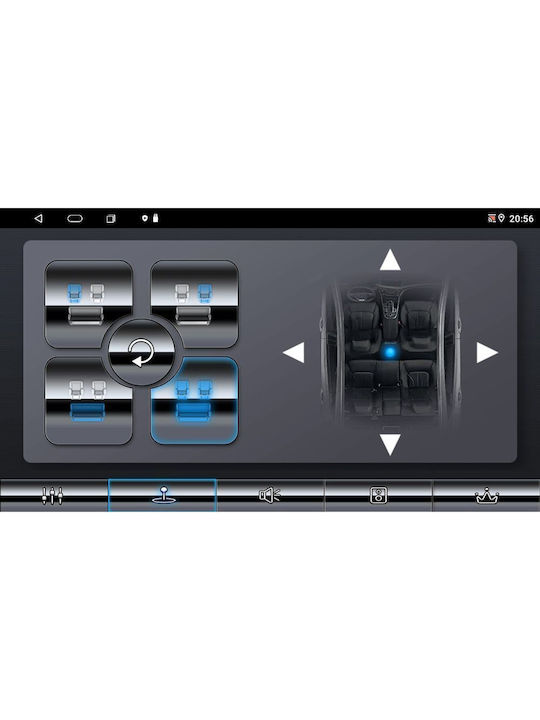Lenovo Auto-Audiosystem für Volkswagen Amarok 2017-2022 (Bluetooth/USB/AUX/WiFi/GPS/Apple-Carplay/Android-Auto) mit Touchscreen 9"