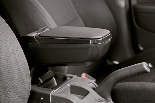 Rati Armster Car Leather Armrest for Suzuki Baleno 16+ Black