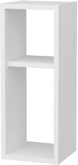 Κομοδίνο Sault Ξύλινο Λευκό 23.2x22x59.6cm